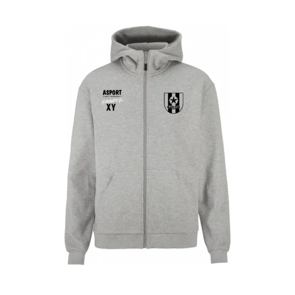 BLACK STAR ZIP HOODY SENIOR Craft