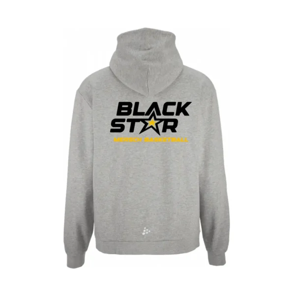 BLACK STAR ZIP HOODY SENIOR Craft