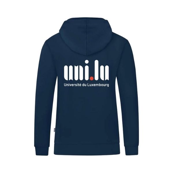 Veste zippée à capuche bio – Femme