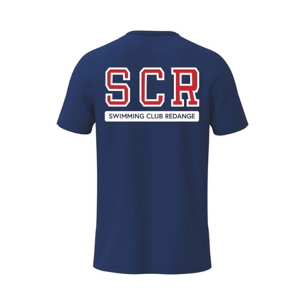 SCR-TEAMSPORT COTTON T-SHIRT KIDS NAVY