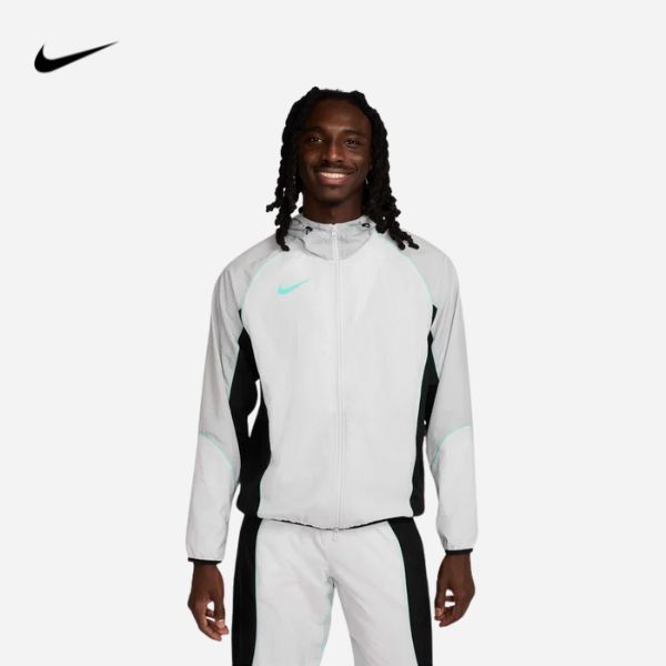 STRIKE+ WATER-REPELLENT HOODED FOOTBALL JACKET